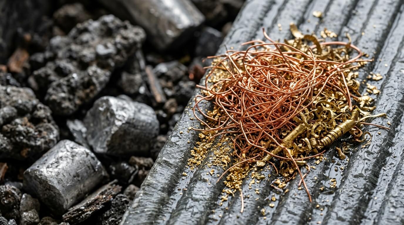 Maximierung der Rückgewinnung von Feinkupfer aus IBA mittels Schwerkraftabscheidung